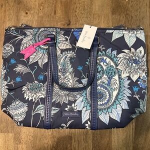 Vera Bradley Midtown Small Tote Cornflower Blossoms New With Tags